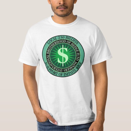 Hedge Fund Managers Union T-shirt (Voorkant)