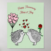 Hedge Hog Jubileum Poster (Voorkant)