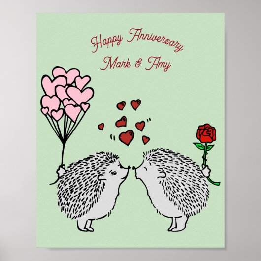 Hedge Hog Jubileum Poster (Voorkant)