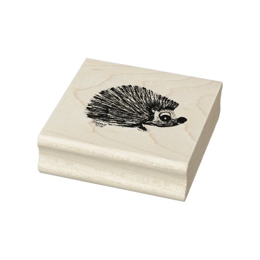 Hedge Hog, Rubberstempel, ambachtelijke levering Rubberstempel (Stempel)