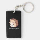 Hedge-hug me sleutelhanger (achterkant)