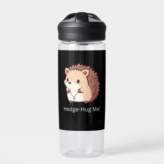 Hedge-hug me waterfles (Voorkant)