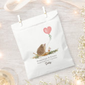 Hedge Hugs & Kisses Hedgehog Mushroom Valentijn Bedankzakje (Geknipt)