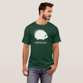 Hedge Life - Woodland Hedgehog Design T-shirt (Voorkant volledig)