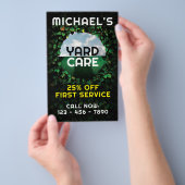 Hedge-lijst-landschapsarchitectuur Flyer (Hand)