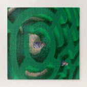 Hedge Maze Puzzle Legpuzzel (Horizontaal)