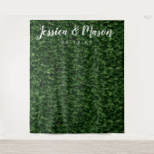 Hedge Wall achtergrond - Bindfotoachtergrond Wandkleed (Voorkant)