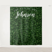 Hedge Wall Achtergrond - Future Mrs Photo Achtergr Wandkleed (Voorkant)