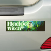Hedge Witch Bumpersticker (Op auto)