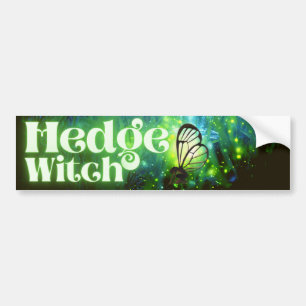Hedge Witch Bumpersticker