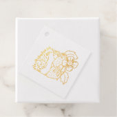 Hedgehog and Strawberries Bedankjes Labels (Met doos)