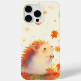 Hedgehog Autumn Fun iPhone 15 Pro Max Hoesje