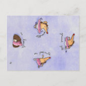 HEDGEHOG BALLET briefkaart van Nicole Janes (Voorkant)