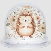 Hedgehog Blooms & Woodland Whispers Sneeuwbol (Voorkant)