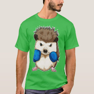 Hedgehog Boxer Bokshandschoenen Boksen T-shirt