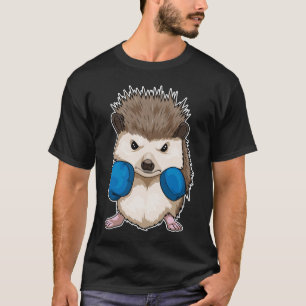 Hedgehog Boxer Bokshandschoenen Boksen T-shirt