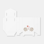 Hedgehog Bruiloft Favor Box Schattigee Hedgehogs H Bedankdoosjes (Uitgevouwen)