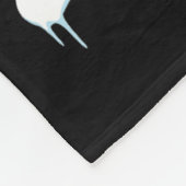 Hedgehog Christmas Tree Lights Santa Reindeer Xmas Fleece Deken (Hoek)