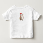 Hedgehog Christmas Tree Presents Kids Kinder Shirts (Achterkant)
