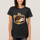 Hedgehog Cozy Forest Life T-shirt (Voorkant)