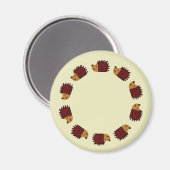 Hedgehog Crossing Magnet (Voorkant / Achterkant)