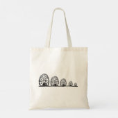 Hedgehog design Tote Bag (Achterkant)