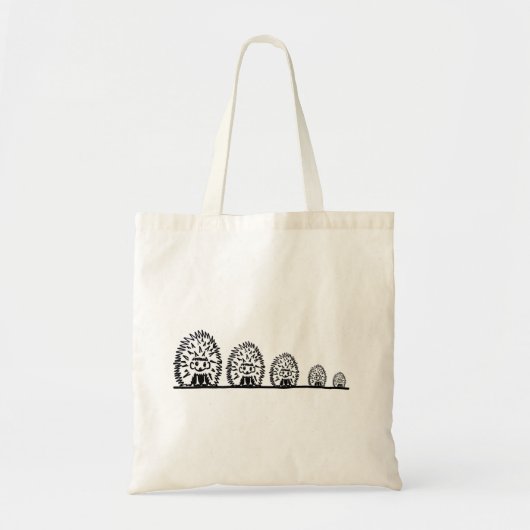 Hedgehog design Tote Bag (Voorkant)