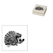 Hedgehog dier, crafting rubberstempel (Gestempeld)