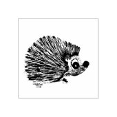 Hedgehog dier, crafting rubberstempel (Afrduk)