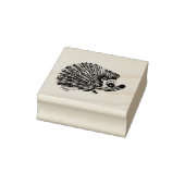 Hedgehog dier, crafting rubberstempel (Stempel)