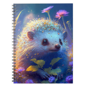 Hedgehog Dierenportret Schilderij Wildlife Outdoor Notitieboek