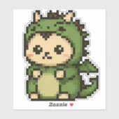 Hedgehog Dragon 6x6 Sticker (Vel)