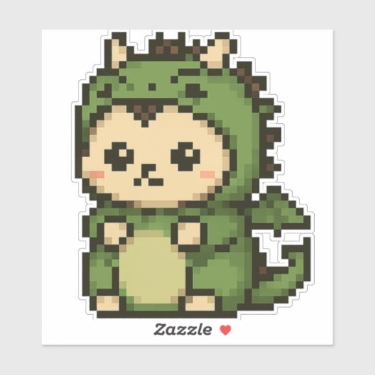 Hedgehog Dragon 6x6 Sticker (Vel)