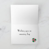 Hedgehog en kind Moederdag Kaart (Binnen)