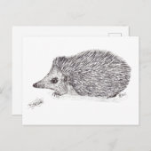HEDGEHOG FEESTDAGENKAART (Voorkant / Achterkant)
