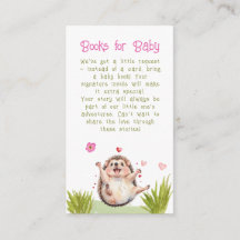 Hedgehog Garden Party Baby shower Boek Aanvraag