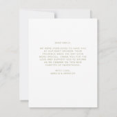 Hedgehog Groen Baby shower Dank je kaart (Achterkant)