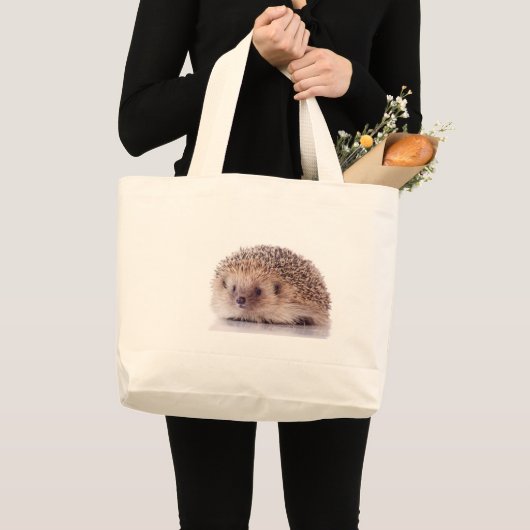 Hedgehog, Grote Tote Bag (Voorkant (product))