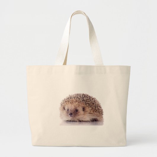 Hedgehog, Grote Tote Bag (Voorkant)