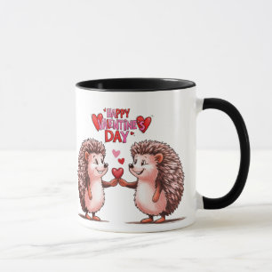 Hedgehog Heart - Valentijnsdag Love Mok