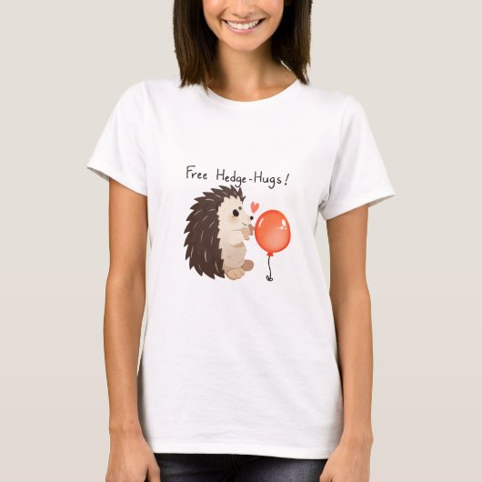 "Hedgehog Hug" T-shirt (Voorkant)