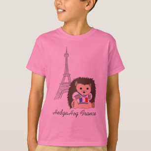 HedgeHog in Frankrijk Kinderritten T-shirt
