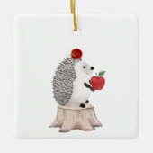 Hedgehog Keramisch Ornament (Voorkant)