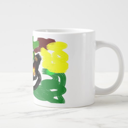 Hedgehog Latte Autumn Grote Koffiekop (Rechts)