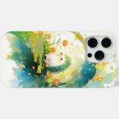 Hedgehog Leaf Hideaway Case-Mate iPhone Case (Achterkant (horizontaal))