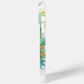 Hedgehog Leaf Hideaway Case-Mate iPhone Case (Achterkant / Links)