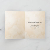 Hedgehog Leuke Bloemen baby shower Dankjewel Card Bedankkaart (Binnen)