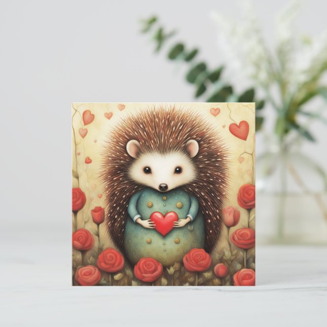 Hedgehog liefde 2 (Staand voorkant)