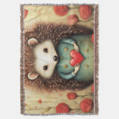 Hedgehog liefde 2 deken (Voorkant Verticaal)