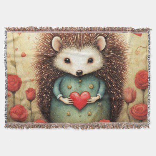 Hedgehog liefde 2 deken (Voorkant)